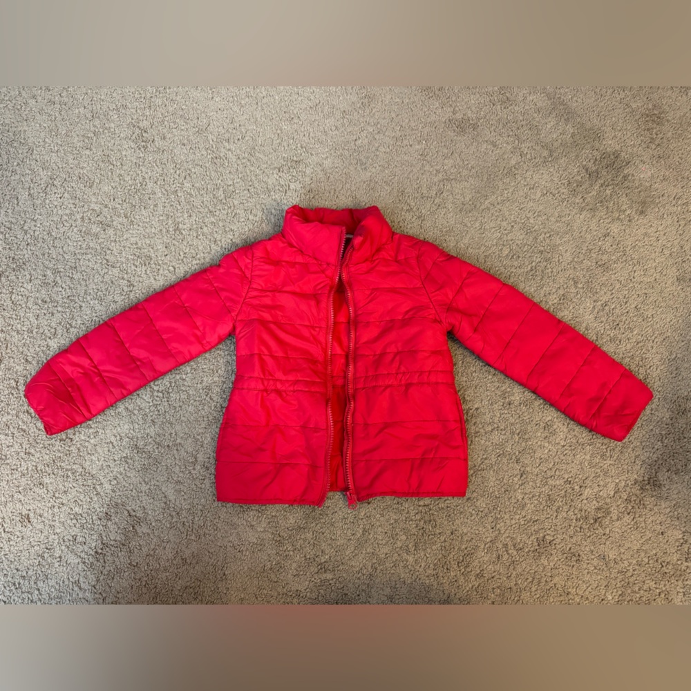 Kids H&M Red Puffer Jacket